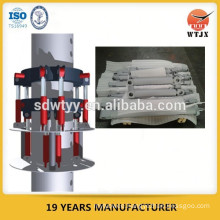 telescopic hydraulic cylinder for offshore platform